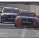 Courtney and Whincup on the edge on the last lap